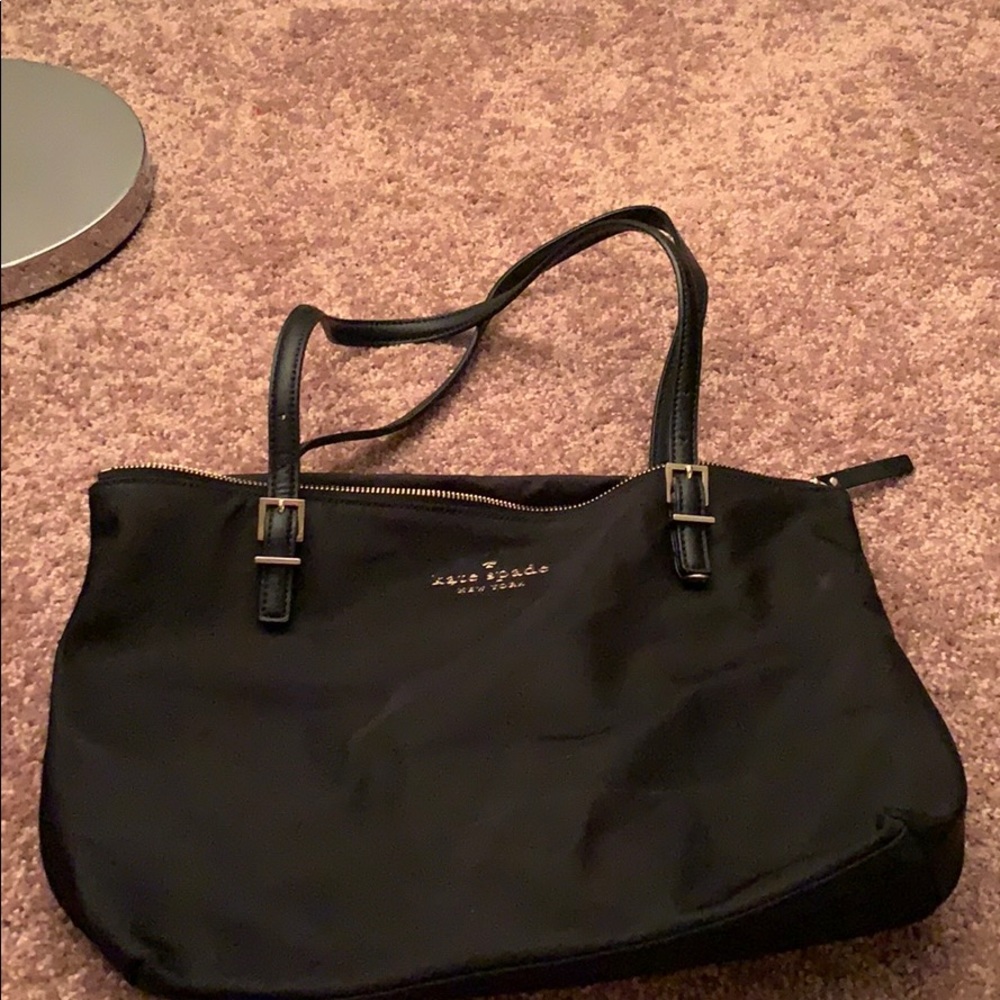 Kate Spade black tote bag